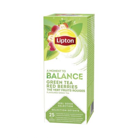 Lipton Green Tea with Berries x 25 Tea Bags (Individually wrapped)